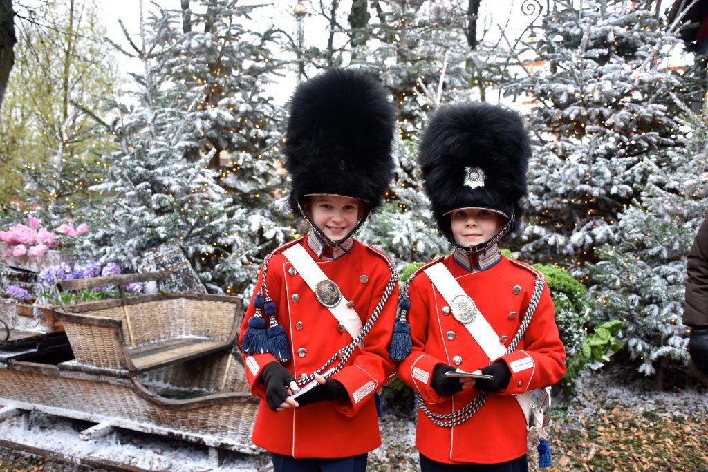 Julmarknad Tivoli Köpenhamn